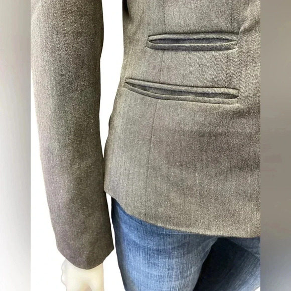 MEXX Collared Button Grey Blazer Size 8 - Picture 3 of 11